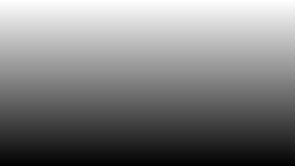 Shadertoy canvas displaying a vertical gradient from black to white, starting at the bottom of the canvas and going toward the top of the canvas.