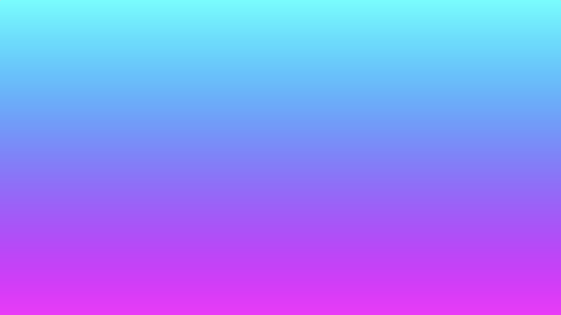 Canvas that displays an example of a gradient starting at purple on the bottom and going to cyan on the top with shades of purple and cyan in between.